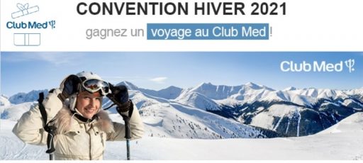 Gagnant Convention Hiver 2021