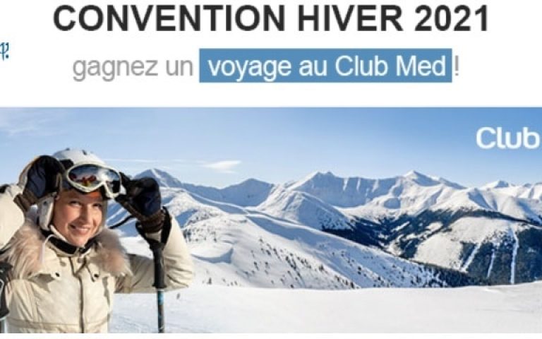 Gagnant Convention Hiver 2021